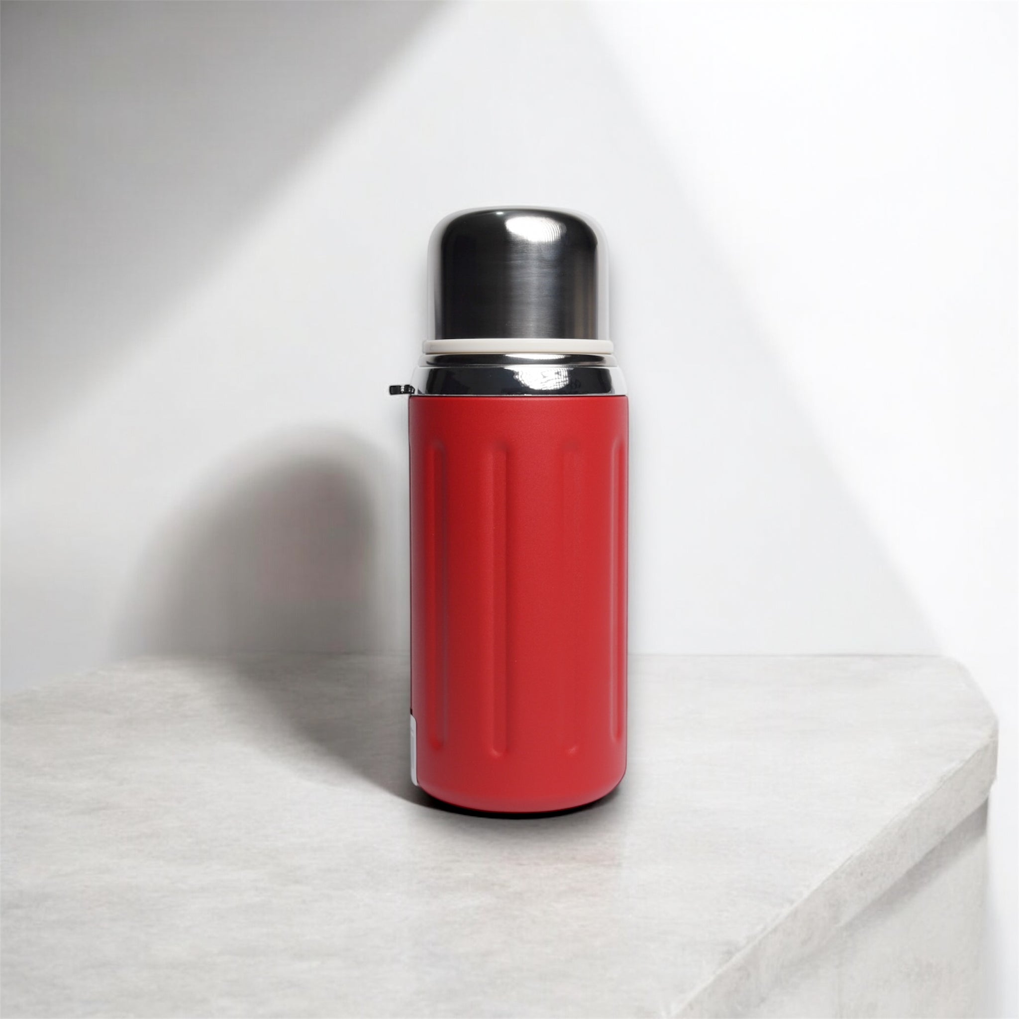 Red thermo bottle