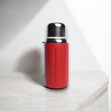 Red thermo bottle