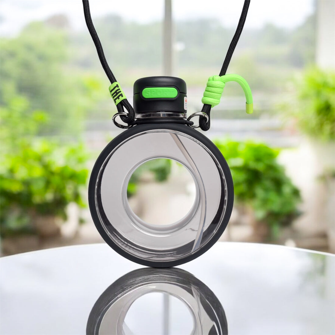 Black Donut Bottle
