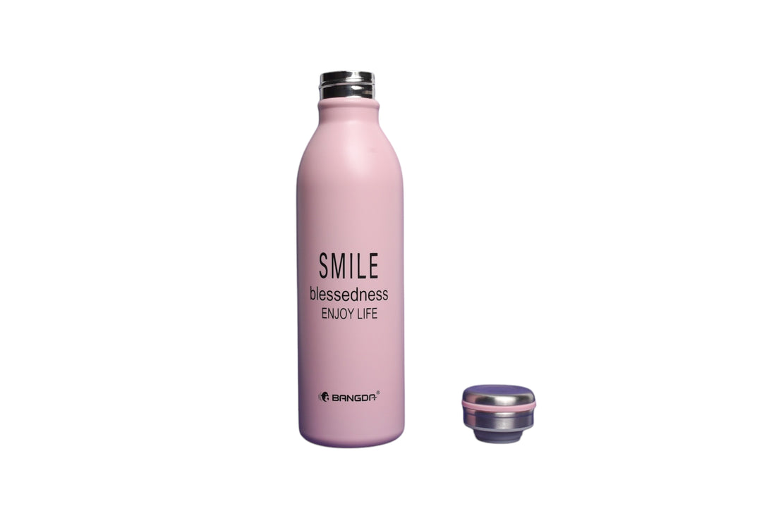 Pink blush thermo bottle